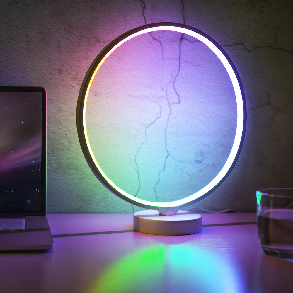 SUNY Circle LED Bedside Lamp Dimmable Warm White Nightstand Lamp Modern Colorful Mood Light Atmosphere Lamp
SUNY Circle LED Bedside Lamp Dimmable Warm White Nightstand Lamp Modern Colorful Mood Light Atmosphere Lamp