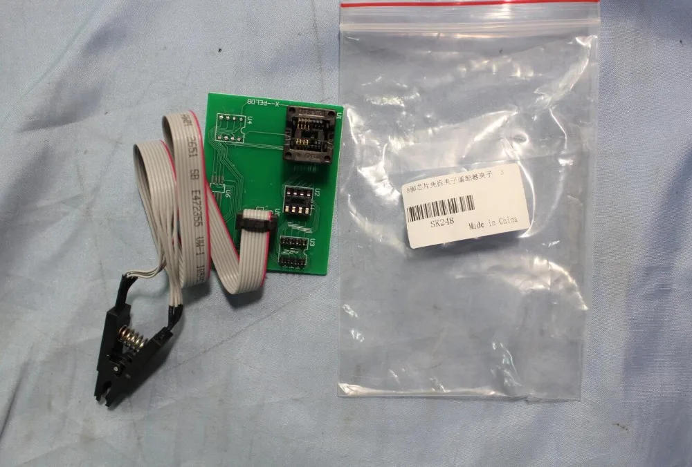 Чип для чтения с 8 футами адаптер зажимом XP 5 60/5 74/5 84 XPROG Box ECU Программатор и USB