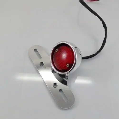 Motorcycle Dirt bike Dual Sport bike Chrome LED Tail Brake Light Red Lens License Plate Holder ruiser Bobber Chopper Touring
Motorcycle Dirt bike Dual Sport bike Chrome LED Tail Brake Light Red Lens License Plate Holder ruiser Bobber Chopper Touring