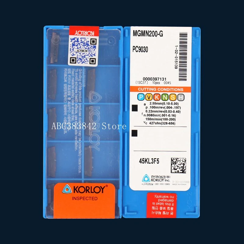 10PCS MGMN200 G PC9030 2mm grooving carbide inserts MGMN200-G NC3020 lathe cutter turning tool Parting and grooving tool Parting
10PCS MGMN200 G PC9030 2mm grooving carbide inserts MGMN200-G NC3020 lathe cutter turning tool Parting and grooving tool Parting