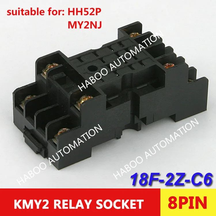 10pcs/lot 8pins small size automotive Relay socket KMY2 for HR705-2Pseries relay switch safety intermediate relay socker
10pcs/lot 8pins small size automotive Relay socket KMY2 for HR705-2Pseries relay switch safety intermediate relay socker