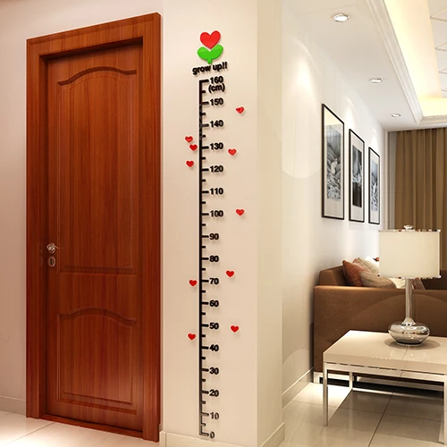 Grow up Height 3d wall stickers Child room Cartoon acrylic three-dimensional DIY wall stickers
Grow up Height 3d wall stickers Child room Cartoon acrylic three-dimensional DIY wall stickers