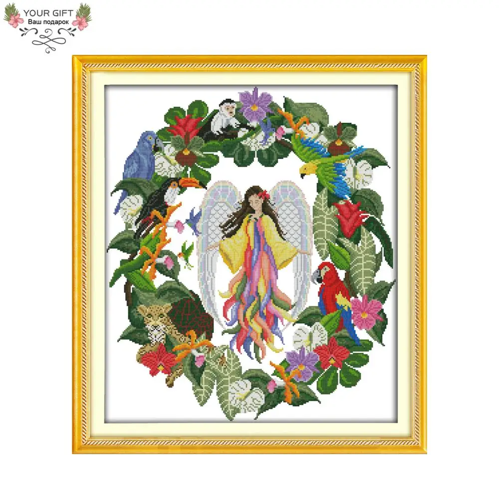 Joy Sunday RA088 домашний декор 14CT 11CT счетная и штампованная Цветочная фея рукоделие Вышивка Сделай Сам наборы крестиков
Joy Sunday RA088 домашний декор 14CT 11CT счетная и штампованная Цветочная фея рукоделие Вышивка Сделай Сам наборы крестиков