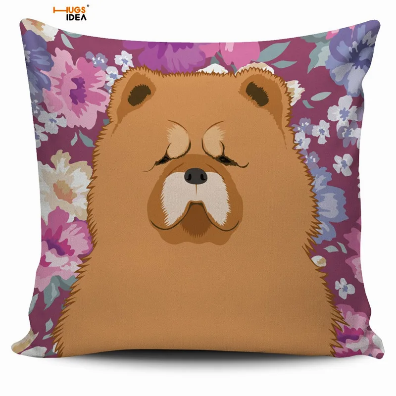 HUGSIDEA Chow Chow Dog Portrait Pillow Cover Square Throw Cushion Covers for Home Bedroom Sofa Decor Soft Cozy Pillowcases 45*45
HUGSIDEA Chow Chow Dog Portrait Pillow Cover Square Throw Cushion Covers for Home Bedroom Sofa Decor Soft Cozy Pillowcases 45*45