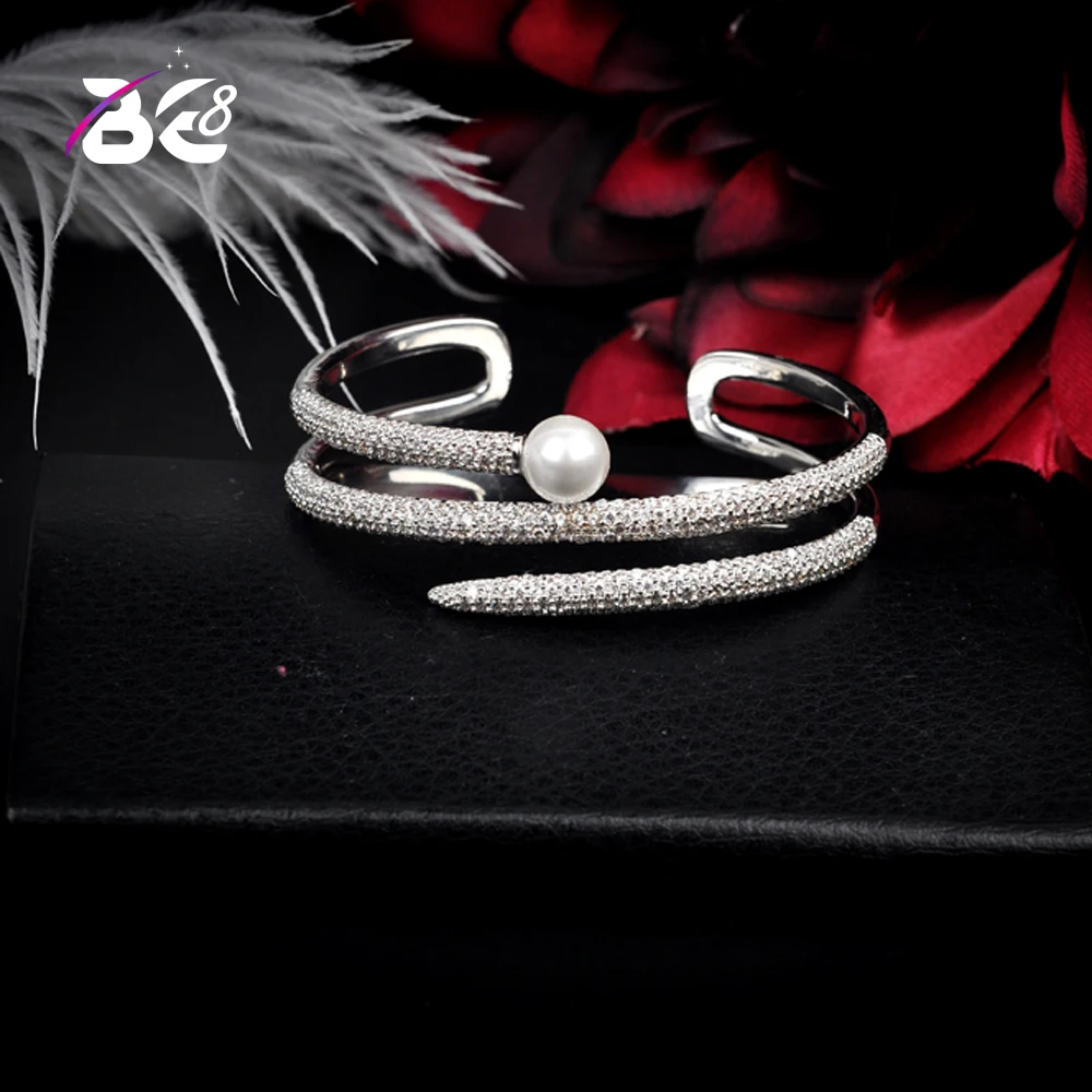 Be 8 Tendency Beauty Bling Crystal Bangles Clear Cubic Zirconia Adjustable Bangle for Women Luxury Jewelry Party Show Gift B-089
Be 8 Tendency Beauty Bling Crystal Bangles Clear Cubic Zirconia Adjustable Bangle for Women Luxury Jewelry Party Show Gift B-089