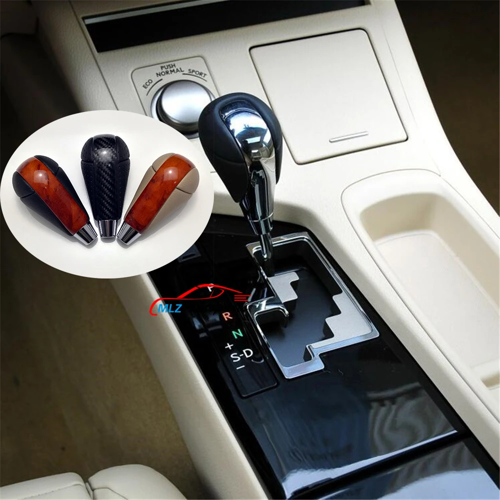 Mahogany Look Carbon Fiber Car Automatic Gear Shift Knob Head Replacement For Lexus ES300 2003 & ES330 2004 2005 2006 AT
Mahogany Look Carbon Fiber Car Automatic Gear Shift Knob Head Replacement For Lexus ES300 2003 & ES330 2004 2005 2006 AT