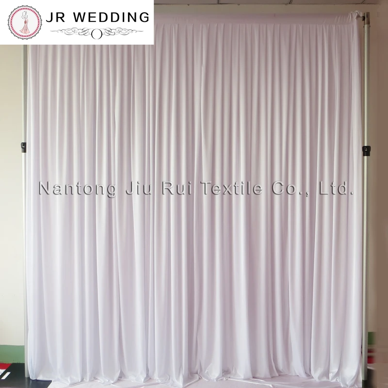 Free Shipping 1 pc Shine 150GSM Top Quality White Ice Silk 3m*3m Wedding Backdrop Stage Backdrop Without Swag
Free Shipping 1 pc Shine 150GSM Top Quality White Ice Silk 3m*3m Wedding Backdrop Stage Backdrop Without Swag