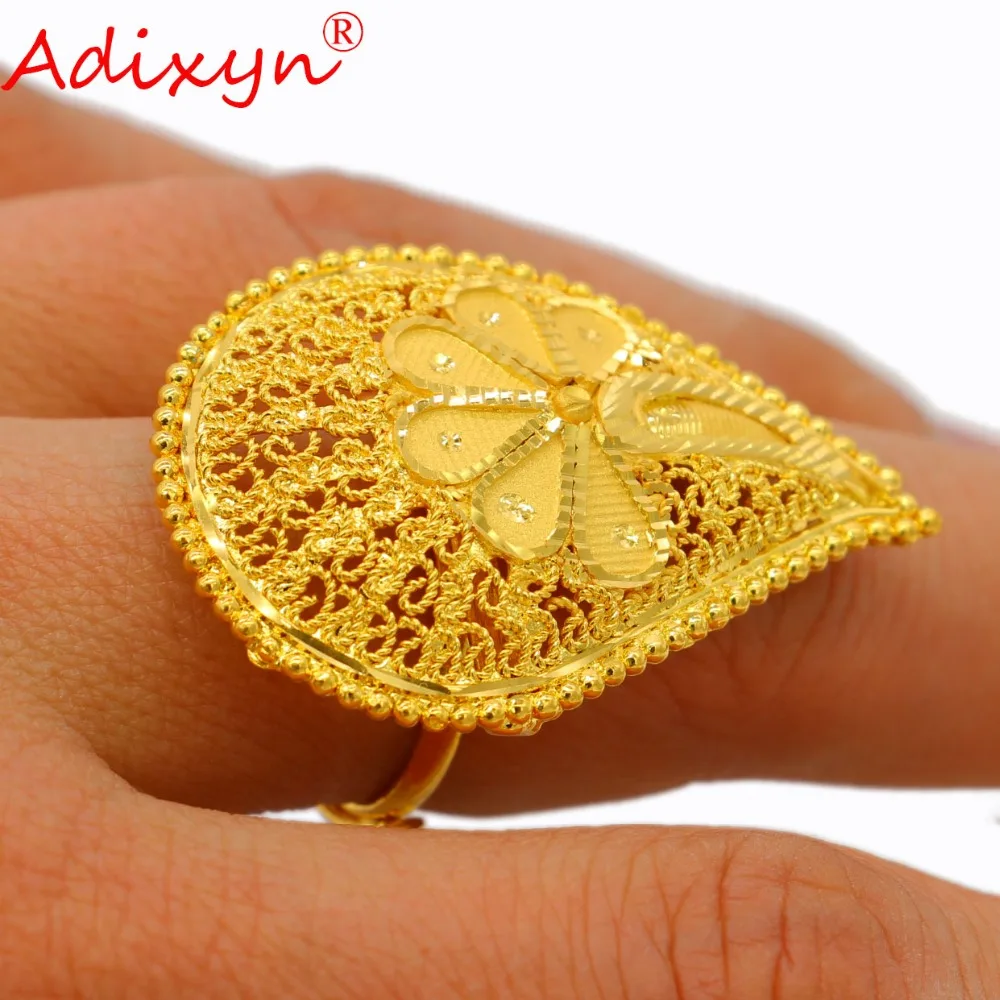Adixyn Leaf Shape Wedding Bands Ring for Women/Teenage Girls Gold Color Wedding Jewelry African/Ethiopian/Arab Gifts N03054
Adixyn Leaf Shape Wedding Bands Ring for Women/Teenage Girls Gold Color Wedding Jewelry African/Ethiopian/Arab Gifts N03054