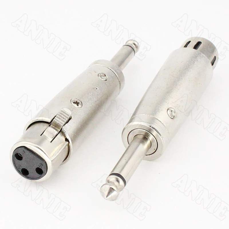 30pcs/lot K3P Audio Convertion Socket XLR 3 Pin Female To 6.5mm Male Mono Stereo Plug Connector
30pcs/lot K3P Audio Convertion Socket XLR 3 Pin Female To 6.5mm Male Mono Stereo Plug Connector