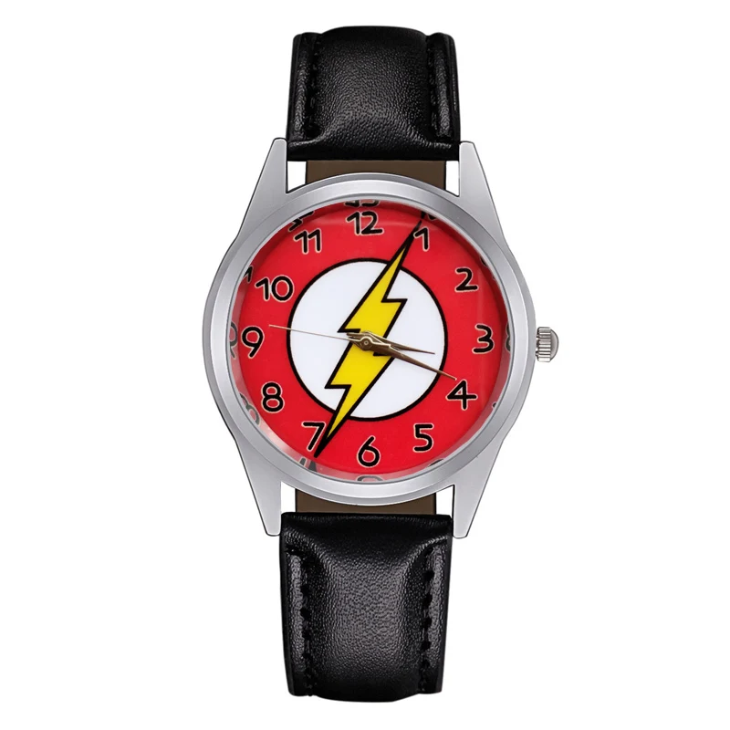 Cartoon lightning style Children's Watches Women's Students girls Boys Quartz Leather strap Wrist Watch JC98
Cartoon lightning style Children's Watches Women's Students girls Boys Quartz Leather strap Wrist Watch JC98