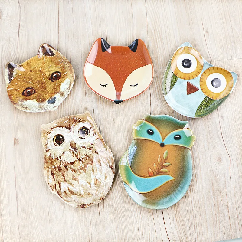 Cute Animal Owl Fox Dishes and Plates Cake Pastry Melamine Dinner Tableware Saucer Tray Steak Decor Baby Dish Fancy Gifts
Cute Animal Owl Fox Dishes and Plates Cake Pastry Melamine Dinner Tableware Saucer Tray Steak Decor Baby Dish Fancy Gifts
