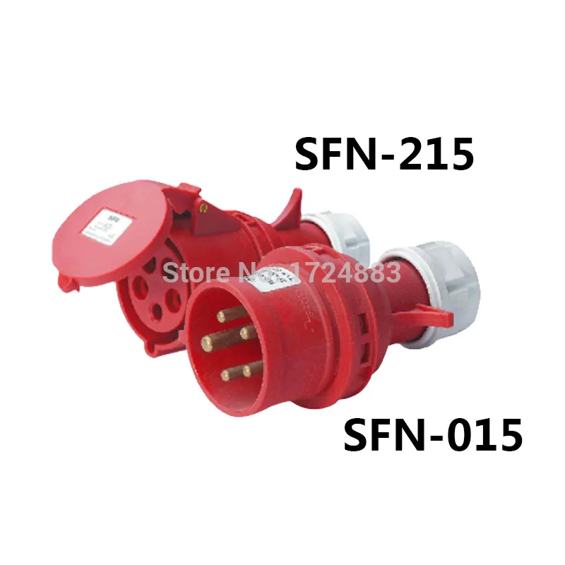 16A 3 pole connector Industrial male&female plugs SFN-015/SFN-215 waterproof IP44 3P+N+E
16A 3 pole connector Industrial male&female plugs SFN-015/SFN-215 waterproof IP44 3P+N+E
