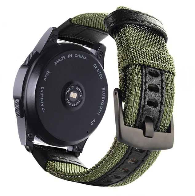 Фото Ремешок 22 20 мм Pebble Time Для Samsung Gear sport S2 S3 Classic Frontier galaxy watch 42 46 браслет для huami amazfit bip