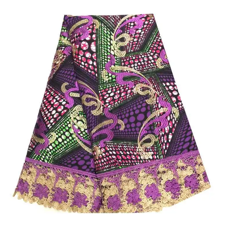 New Fashion African Wax Lace Fabric Multi Color Design Nigerian Embroidery Lace Ankara Wax Fabric For Woman Party Dress 6Yards
New Fashion African Wax Lace Fabric Multi Color Design Nigerian Embroidery Lace Ankara Wax Fabric For Woman Party Dress 6Yards