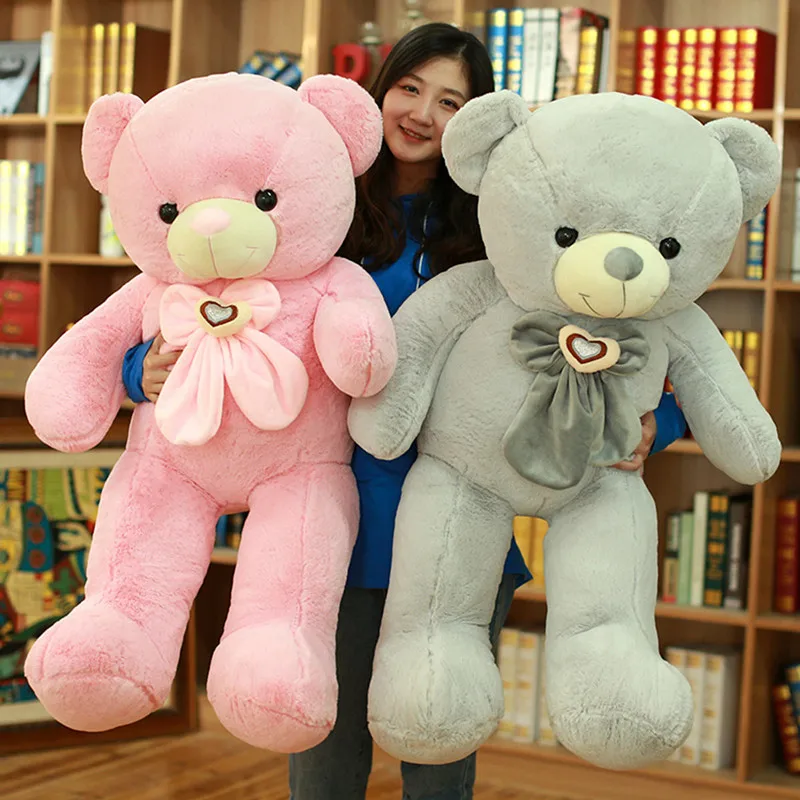100cm Cotton Stuffed Fat Bear With Tie Toy Animals Bears Giant Doll Plush Toys For GirlFriend Valentine's Day Gifts 3 Color
100cm Cotton Stuffed Fat Bear With Tie Toy Animals Bears Giant Doll Plush Toys For GirlFriend Valentine's Day Gifts 3 Color