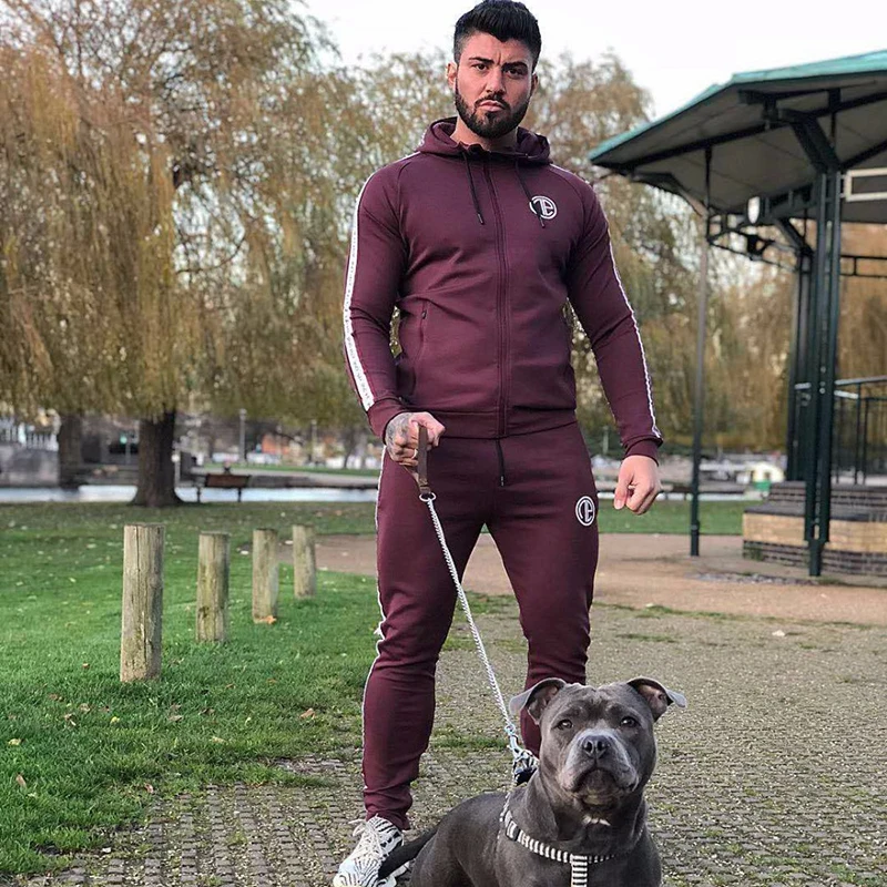 Fall Running Set Men Long Sleeve Jacket Sweatpants Sportswear Fitness Hoodies Sweatshirt Pants Gym Sports Suit Male Tracksuit
Fall Running Set Men Long Sleeve Jacket Sweatpants Sportswear Fitness Hoodies Sweatshirt Pants Gym Sports Suit Male Tracksuit