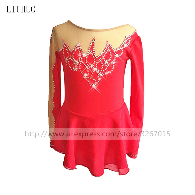 Figure Skating Dress Women's Girls' Ice Skating Dress Red Spandex Rhinestone High Elasticity Performance Skating Wear Handmade
Figure Skating Dress Women's Girls' Ice Skating Dress Red Spandex Rhinestone High Elasticity Performance Skating Wear Handmade