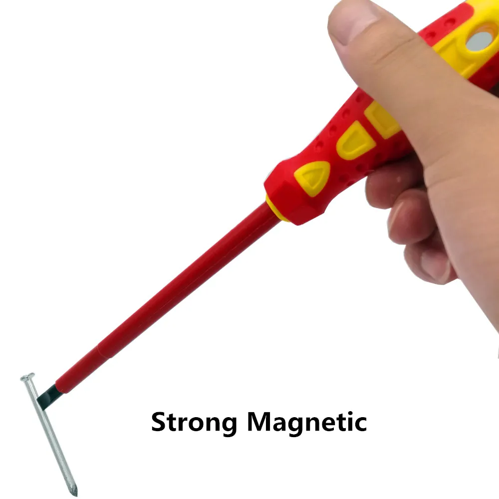 7PCS Insulated Screwdriver Set CR-V High Voltage 1000V Magnetic Phillips Slotted Screwdriver Durable Hand Tools
7PCS Insulated Screwdriver Set CR-V High Voltage 1000V Magnetic Phillips Slotted Screwdriver Durable Hand Tools