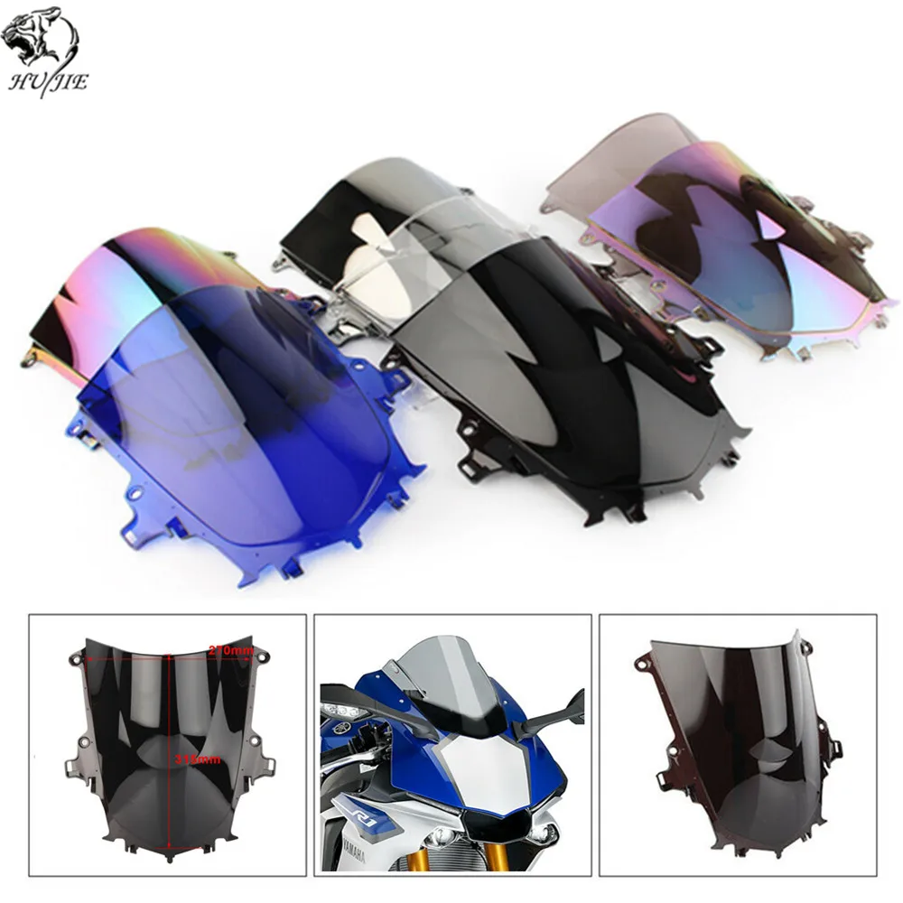 YZF R1 Windshield Windscreen Double Bubble For Yamaha YZF 1000 R1 2015 2016 2017 2018 15-18
YZF R1 Windshield Windscreen Double Bubble For Yamaha YZF 1000 R1 2015 2016 2017 2018 15-18