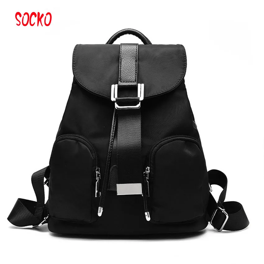 Woman Backpack Large Capacity Black Nylon Shoulder Bag Lady Girls School Travel Bag Women Bags Backpack WN 34
Woman Backpack Large Capacity Black Nylon Shoulder Bag Lady Girls School Travel Bag Women Bags Backpack WN 34