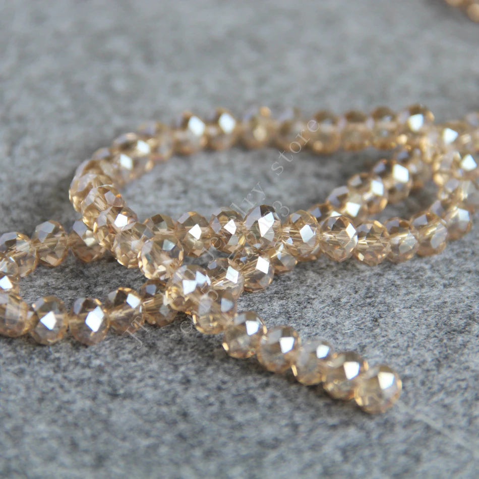 T8266 Charming 6X8mm Faceted Gray AB+ colorful glass Crystal beads!Fit For Making Bracelet&Necklace DIY Jewelry wholesale
T8266 Charming 6X8mm Faceted Gray AB+ colorful glass Crystal beads!Fit For Making Bracelet&Necklace DIY Jewelry wholesale