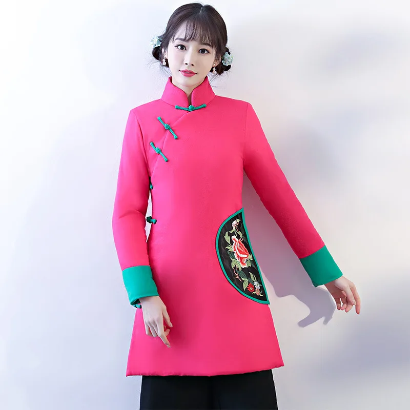 Woman Parka Winter Women Jacket Coat With Mandarin Collar Warm Women Coat High Quality Chinese Style 2018 New Winter Collection
Woman Parka Winter Women Jacket Coat With Mandarin Collar Warm Women Coat High Quality Chinese Style 2018 New Winter Collection