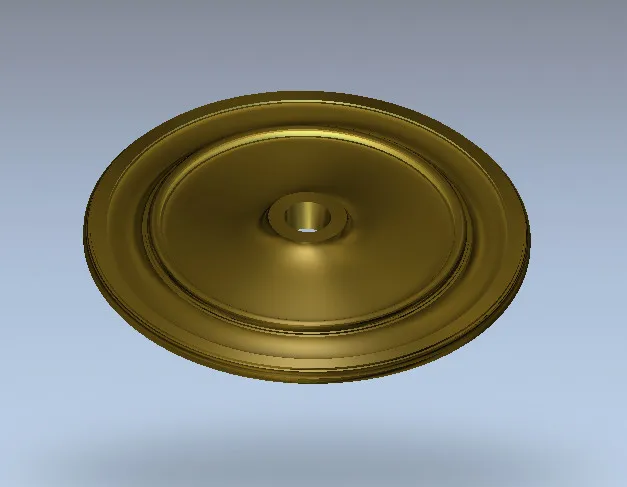 3D Round plate ring Relief Model in STL format for CNC Router Carving Engraving Artcam aspire R100
3D Round plate ring Relief Model in STL format for CNC Router Carving Engraving Artcam aspire R100