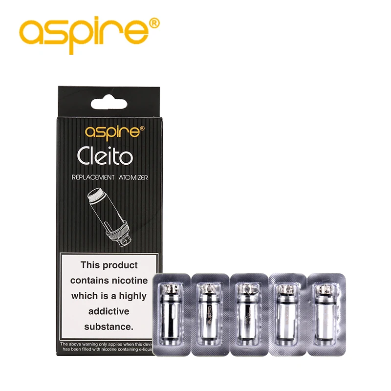 75pcs/lot Wholesale Price Aspire Cleito Coils Clapton 0.2ohm 0.4ohm 0.4ohm SS316L TC Replacement Atomizer Heads for Cleito Tank
75pcs/lot Wholesale Price Aspire Cleito Coils Clapton 0.2ohm 0.4ohm 0.4ohm SS316L TC Replacement Atomizer Heads for Cleito Tank