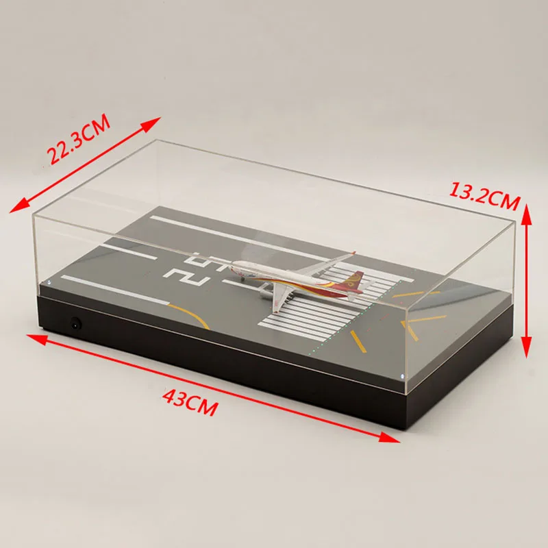1:400 Scale Airplane Plane Aircraft Car Model Storage Acrylic Transparent Display Box With LED lights scene display toy
1:400 Scale Airplane Plane Aircraft Car Model Storage Acrylic Transparent Display Box With LED lights scene display toy
