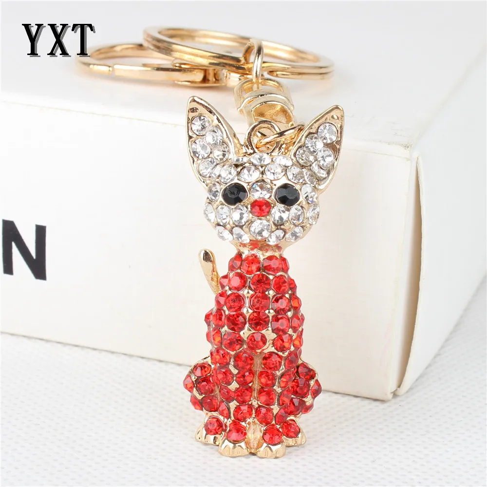 Guardian Lovely Cat Red Cute Crystal Rhinestone Charm Pendant Purse Bag Car Key Ring Chain Creative Wedding Party Gift
Guardian Lovely Cat Red Cute Crystal Rhinestone Charm Pendant Purse Bag Car Key Ring Chain Creative Wedding Party Gift