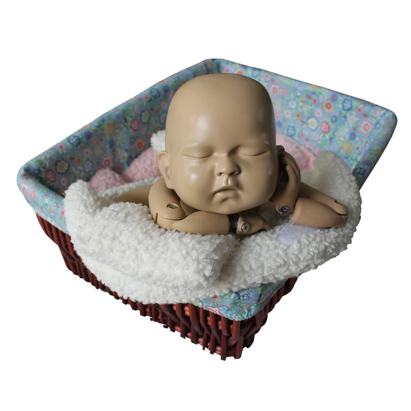 Newborn Props Posing Cushion Baby Photography Prop Pillow Bucket Basket Filler Photo Fotografia Studio Accessories Y | Мать и ребенок