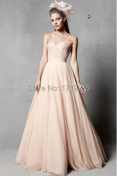 2015 Sexy Vintage Sweetheart Top Lace A Line Wedding Dresses Bridal Gown High Quality Guaranteed | Свадьбы и торжества