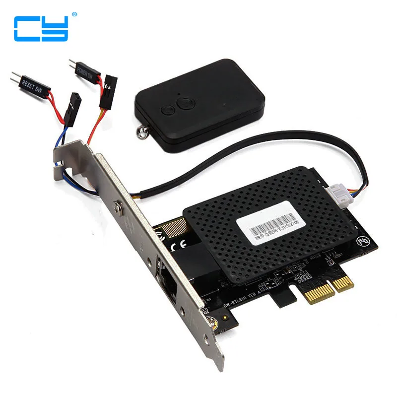Многофункциональная сетевая карта PCIE PCI Express Gigabit + переключения пульта