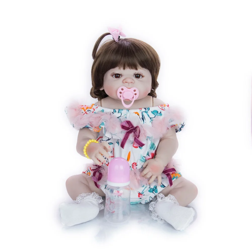 23 дюйма полностью силиконовая кукла Reborn Baby Doll игрушки Реалистичные 55 см кудрявые волосы принцесса кукла Дети День рождения Играть Дом ребен...
23 дюйма полностью силиконовая кукла Reborn Baby Doll игрушки Реалистичные 55 см кудрявые волосы принцесса кукла Дети День рождения Играть Дом ребен...
