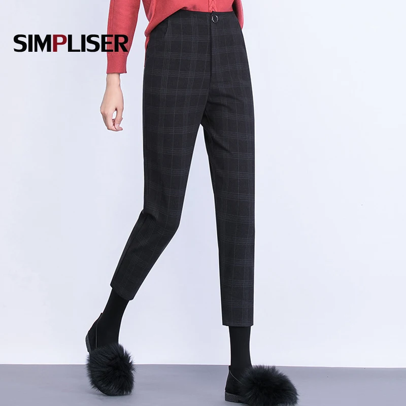 Striped Plaid Suit Pants Women 2020 Mid Waist Formal Suit Trousers High Quality Capri Pencil Pants Plus Size 4XL Femme Pantalon
Striped Plaid Suit Pants Women 2020 Mid Waist Formal Suit Trousers High Quality Capri Pencil Pants Plus Size 4XL Femme Pantalon