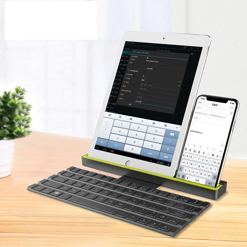 Складная клавиатура Bluetooth для 10 5 дюймов Samsung Galaxy Tab S4 SM-T830 T835 T837 | Компьютеры и офис