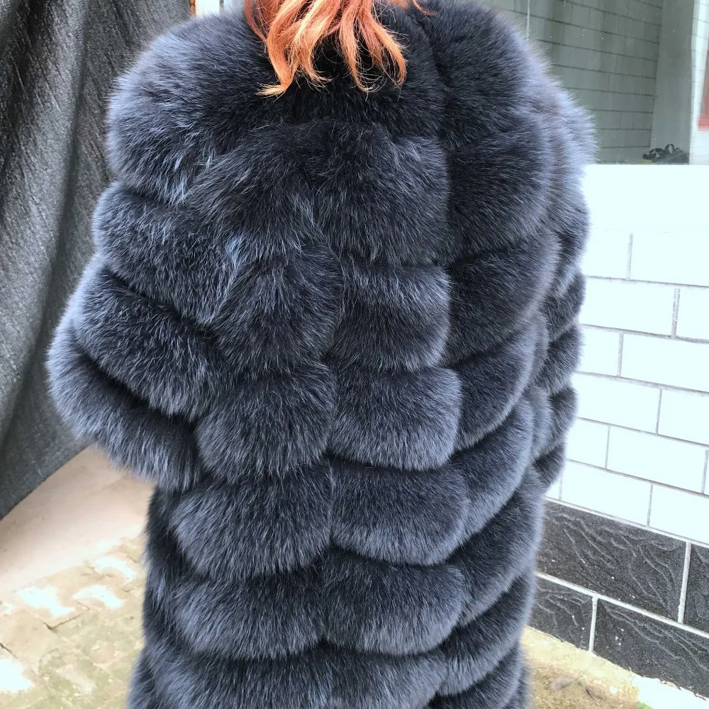 Women's Real Fur Coat Long Gilet Natural Fox Fur Fashion Style Genuine Fur Lady Winter Warm Luxury Waistcoat Coats
Women's Real Fur Coat Long Gilet Natural Fox Fur Fashion Style Genuine Fur Lady Winter Warm Luxury Waistcoat Coats