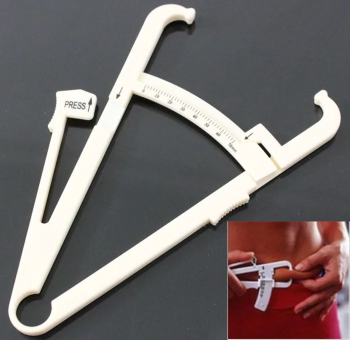 Personal Body Fat Caliper Tester Fitness Keep Health Slim Weight Waistline Measuring & Gauging Tools Vernier Calipers Beige A14
Personal Body Fat Caliper Tester Fitness Keep Health Slim Weight Waistline Measuring & Gauging Tools Vernier Calipers Beige A14