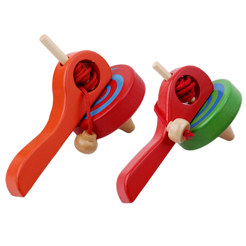 Handle Wire Gyro Toy Wooden Spinning Tops Gyroscope Beyblade Bust Wooden Kids Sport Toy Early Educational Kids Toys
Handle Wire Gyro Toy Wooden Spinning Tops Gyroscope Beyblade Bust Wooden Kids Sport Toy Early Educational Kids Toys