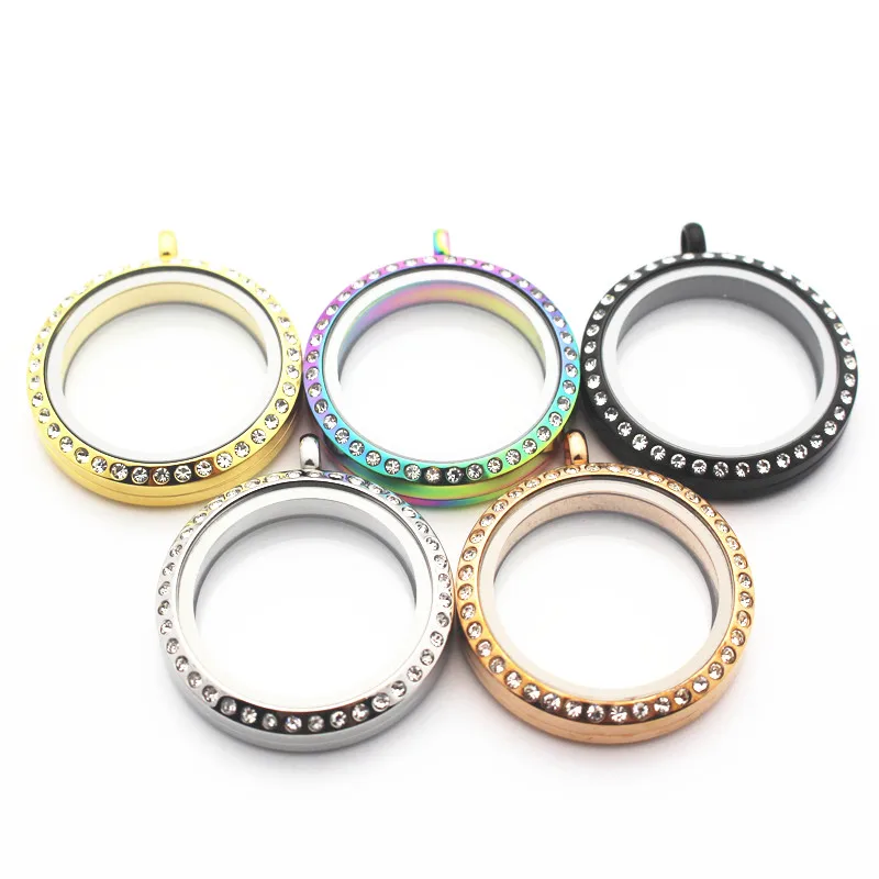 Mix 5pcs 30mm Crystal Stainless Steel Twist Floating Locket Necklace Round Sparkles Screw Open Glass Memory Locket
Mix 5pcs 30mm Crystal Stainless Steel Twist Floating Locket Necklace Round Sparkles Screw Open Glass Memory Locket