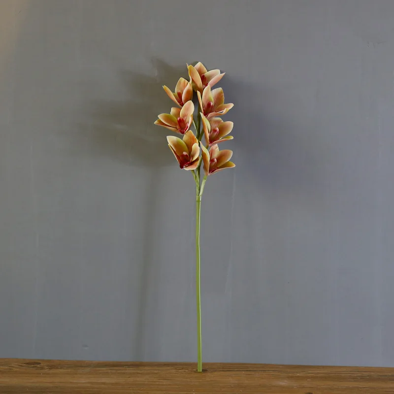 Flone 7 Head Artificial Butterfly Orchid Branch Real Touch Butterfly Orchid Flowers Bouquet Fake Flower Wedding Home Party Decor
Flone 7 Head Artificial Butterfly Orchid Branch Real Touch Butterfly Orchid Flowers Bouquet Fake Flower Wedding Home Party Decor