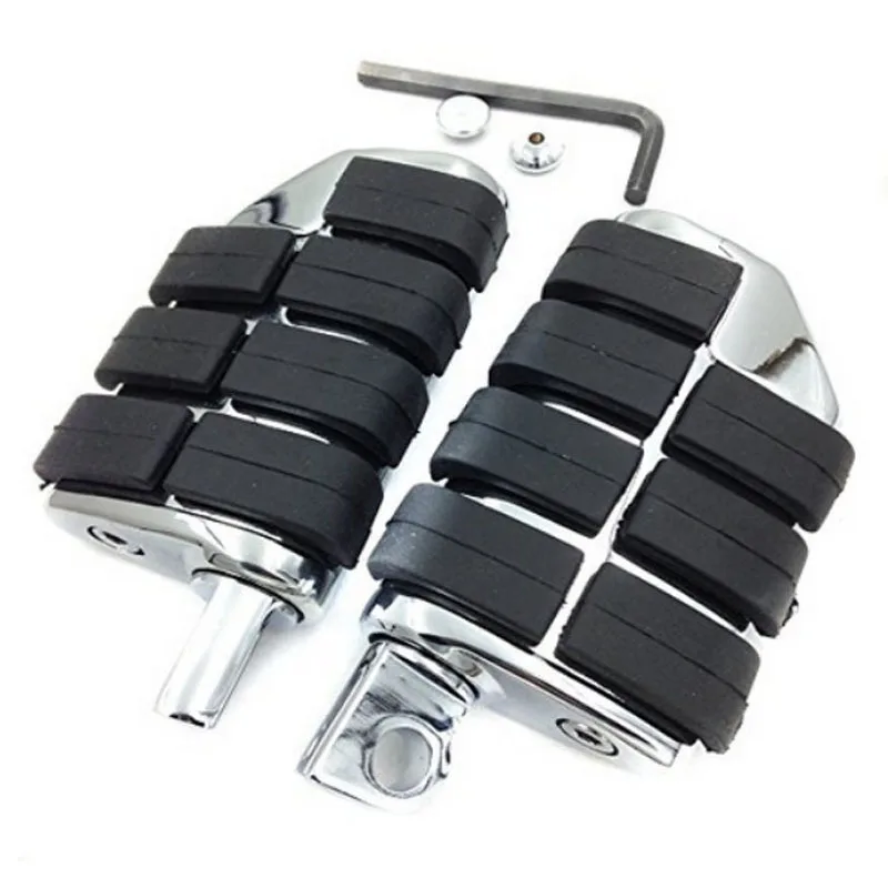 Левая + правая педаль для мотоцикла Harley Softail Dyna Touring Cruiser Chopper Street Glide Road King Electra