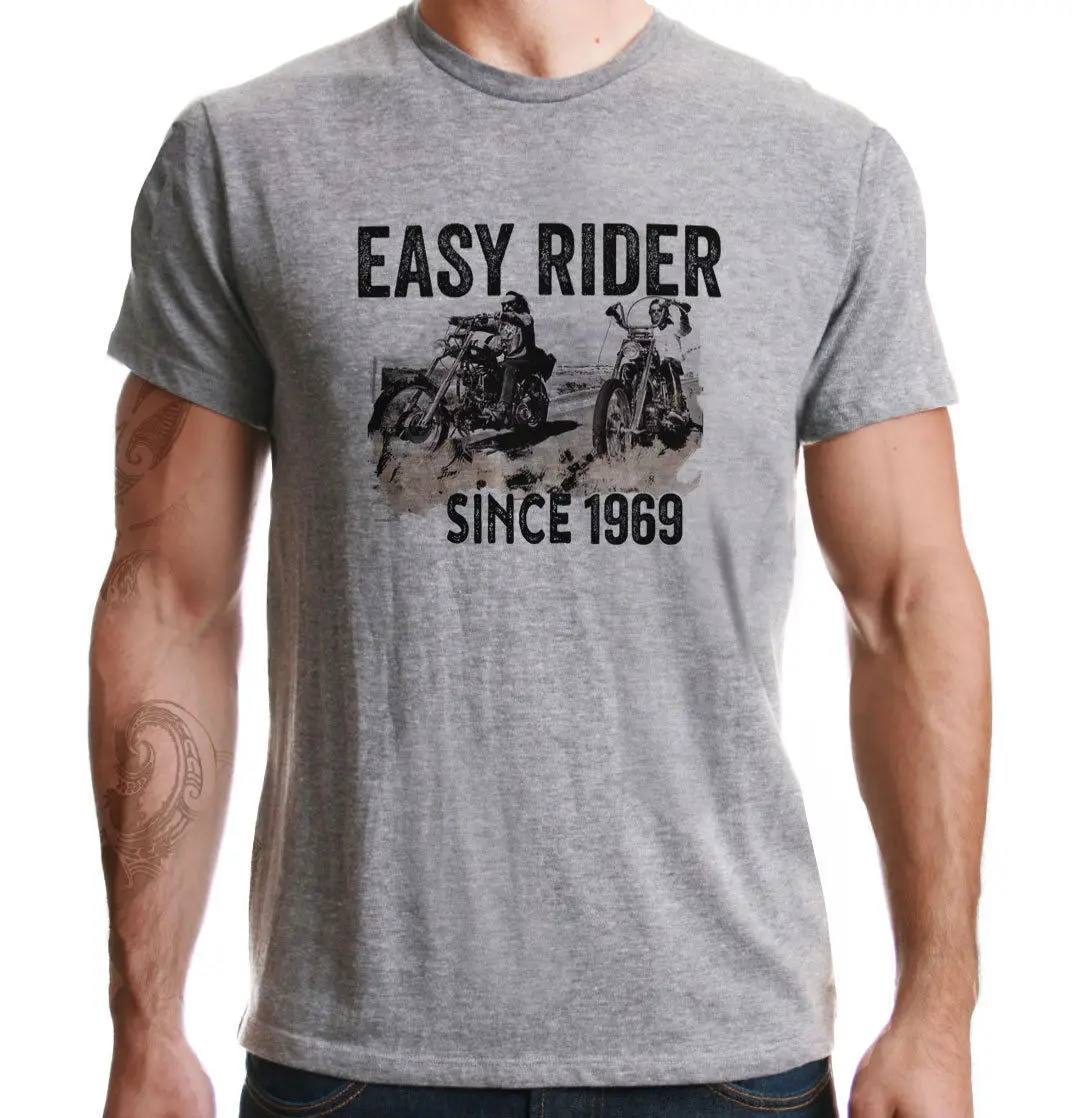 Забавная одежда, повседневная Летняя серая футболка Easy Rider с короткими рукавами, Классическая винтажная Байкерская Одежда для езды на мотоц...
Забавная одежда, повседневная Летняя серая футболка Easy Rider с короткими рукавами, Классическая винтажная Байкерская Одежда для езды на мотоц...