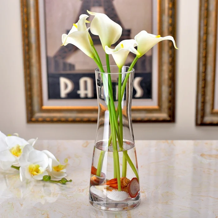 European Glass Vase Creative Transparent Crystal Flower Glass Table Living Room Decoration Water Flower Vase
European Glass Vase Creative Transparent Crystal Flower Glass Table Living Room Decoration Water Flower Vase