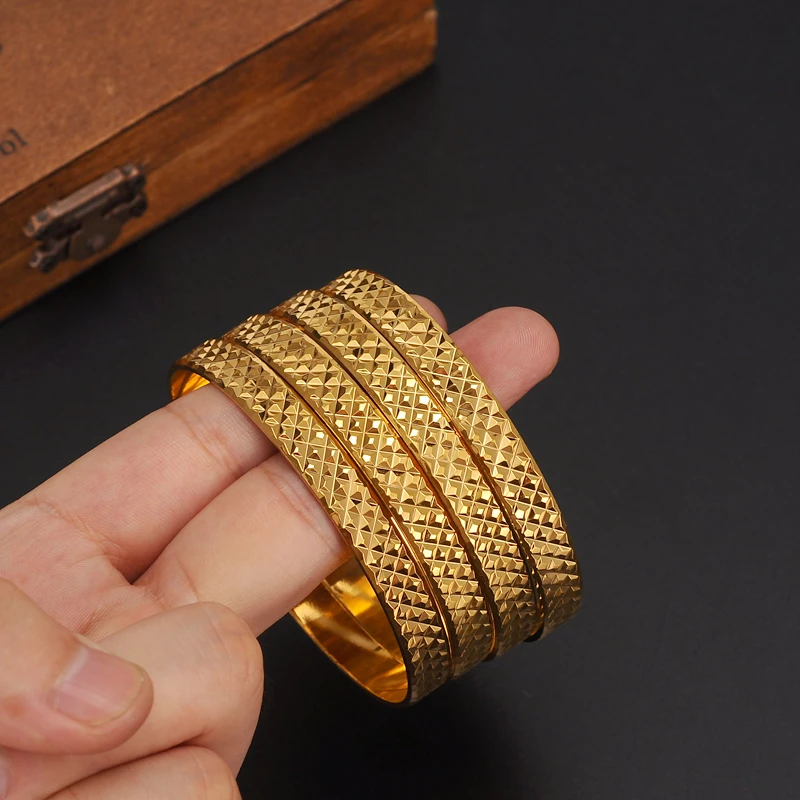 24kGold Bangle for Women Gold Dubai Bride Wedding Ethiopian Bracelet Africa Bangle Arab Jewelry Gold men Charm Bracelet
24kGold Bangle for Women Gold Dubai Bride Wedding Ethiopian Bracelet Africa Bangle Arab Jewelry Gold men Charm Bracelet