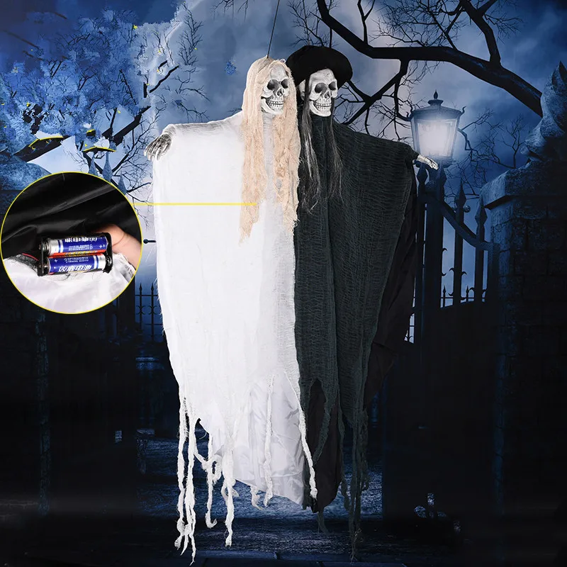 Украшения-ужастики для хеллоуина Хэллоуин висит призрак СТРАШНЫЕ КУКЛЫ