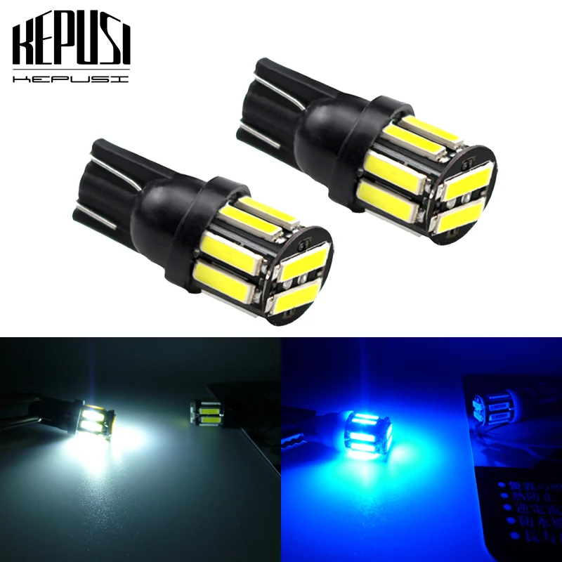 2x T10 10-7020 SMD Car W5W LED 194 168 Wedge Replacement Reverse Instrument Panel Lamp White Blue Bulbs For Clearance Lights
2x T10 10-7020 SMD Car W5W LED 194 168 Wedge Replacement Reverse Instrument Panel Lamp White Blue Bulbs For Clearance Lights