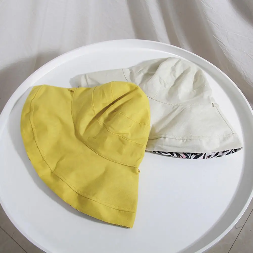 MISSKY Women Summer Bucket Hats Leisure Printed Foldable Sunshade Cap Double-sided Fisherman Cap For Female
MISSKY Women Summer Bucket Hats Leisure Printed Foldable Sunshade Cap Double-sided Fisherman Cap For Female