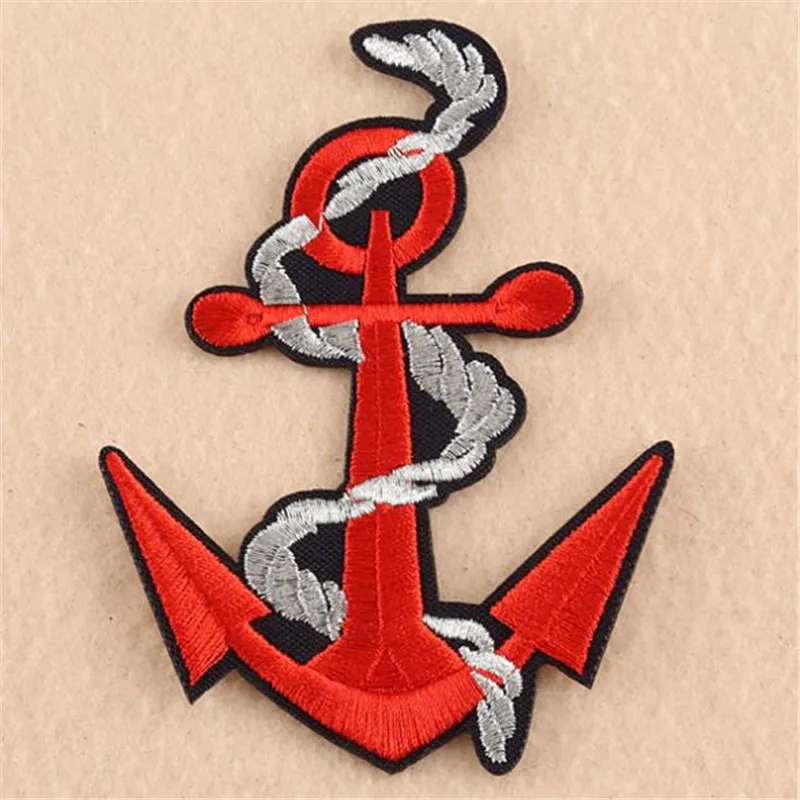 Clothing diy embroidery iron on patch deal with it red anchor biker patches for clothes cartoon stickers fabric free shipping
Clothing diy embroidery iron on patch deal with it red anchor biker patches for clothes cartoon stickers fabric free shipping