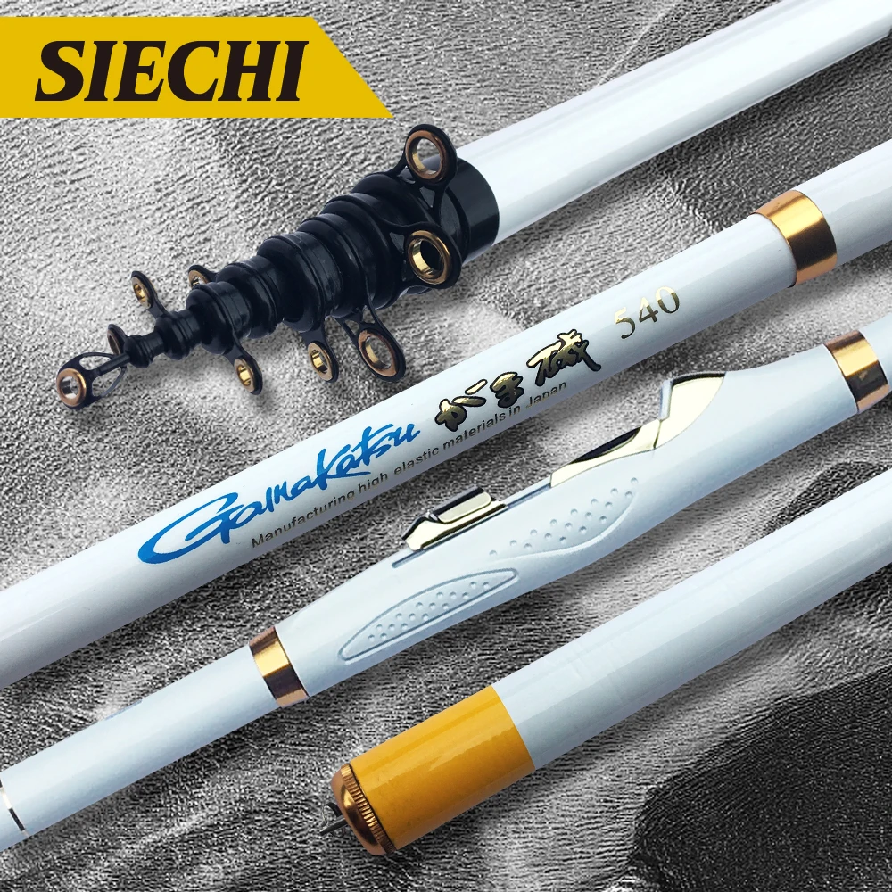 Fishing Rod Fishing Rod Long Cast 2.7/3.6/4.5/5.4/6.3M Hard Carbon Spinning Fishing Rod Telescopic Fishing Pole Stick
Fishing Rod Fishing Rod Long Cast 2.7/3.6/4.5/5.4/6.3M Hard Carbon Spinning Fishing Rod Telescopic Fishing Pole Stick